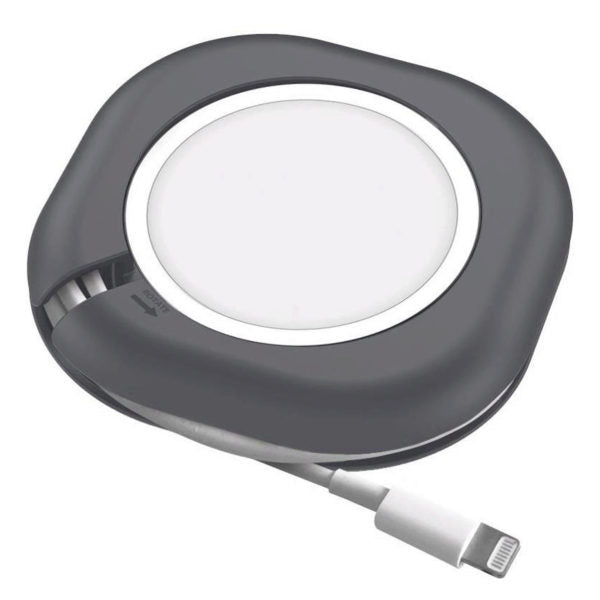 iJoy 4TERRA Recycled ABS Magsafe Phone Stand Stand and Cable Organizer in Black