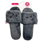 Assorted Colors Women's Slippers with Floral Details in Sizes 6-10