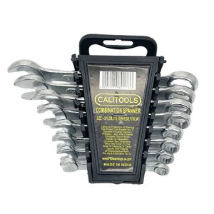 CaliTools 8 Piece Imperial Wrench Set with Carrying Case