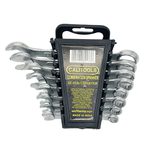 CaliTools 8 Piece Imperial Wrench Set with Carrying Case
