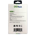 EG Tech 2 Pack Square Adhesive Cell Phone Ring Grip and Stand