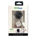 EG Tech 2 Pack Round Adhesive Cell Phone Ring Grip and Stand