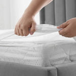 King Size Nylon Plastic Mattress Cover Protective 60" x 75" x 7.8"