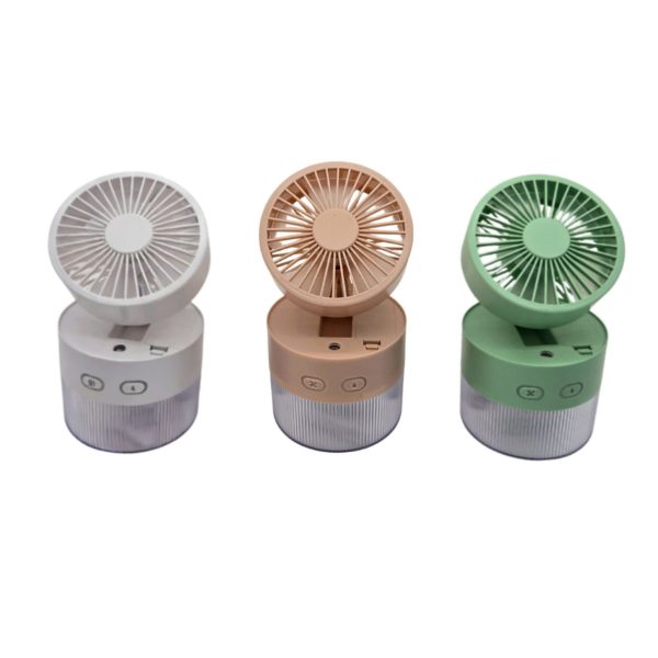 Desktop Mist Cooling Fan in Assorted Colors
