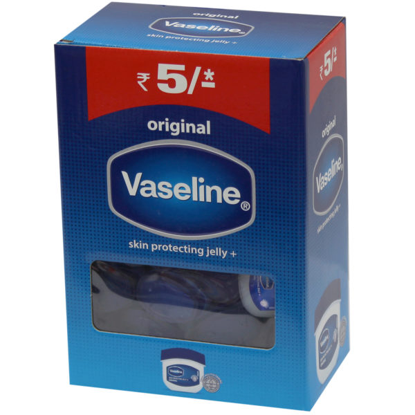 Mini Vaseline Petroleum Jelly Countertop Display